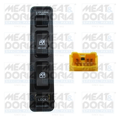 Switch, window regulator